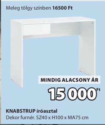 KNABSTRUP íróasztal