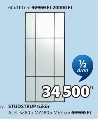 STUDSTRUP tükör