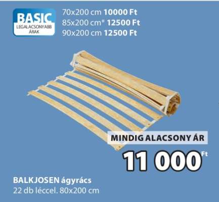 BALKJOSEN ágyrács