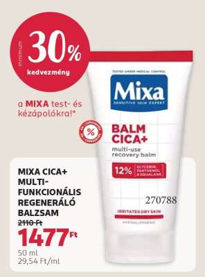 MIXA CICA+ MULTI-FUNKCIONÁLIS REGENERÁLÓ BALZSAM