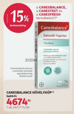 CANESBALANCE HÜVELYKÚP