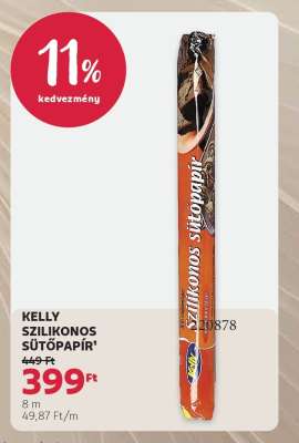 Kelly szilikonos sütőpapír