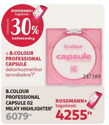 B.COLOUR PROFESSIONAL CAPSULE 02 MILKY HIGHLIGHTER