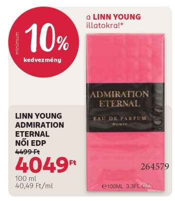 LINN YOUNG ADMIRATION ETERNAL NŐI EDP