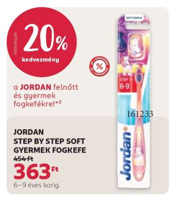JORDAN STEP BY STEP SOFT GYERMEK FOGKEFE