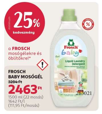 Frosch Baby mosógél