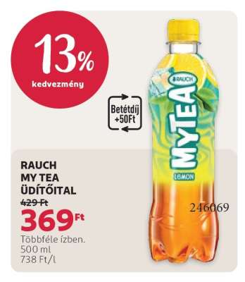 Rauch My Tea Üdítőital