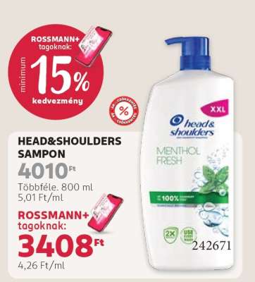 HEAD & SHOULDERS Sampon*