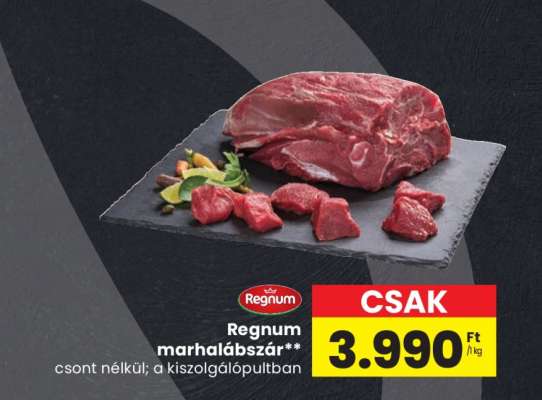 Regnum marhalábszár