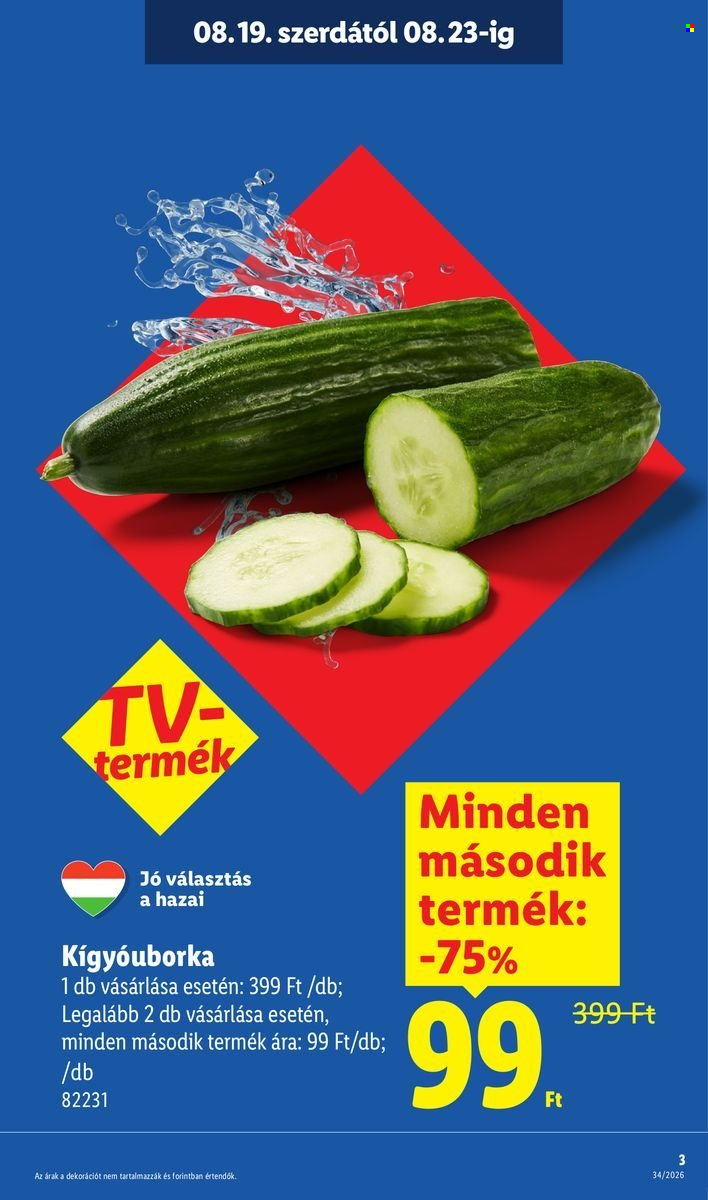 Lidl akciós újság érvényes:  - 2026.08.19 - 2026.08.26. 3. oldal Oldal 3