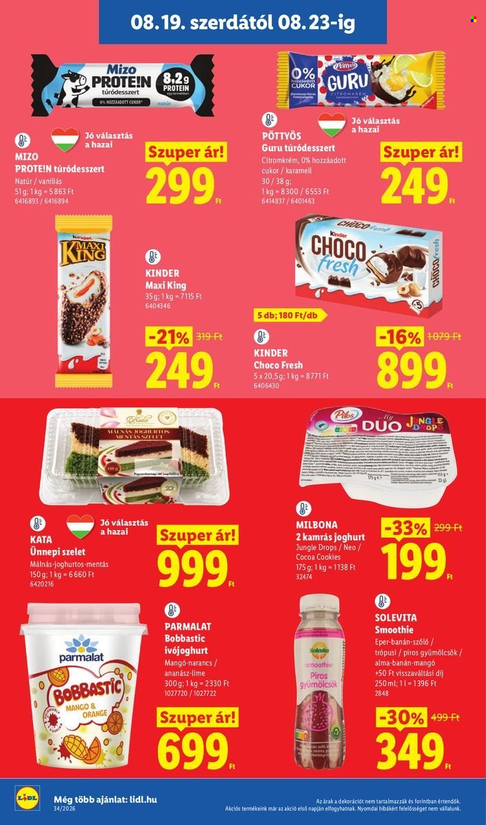 Lidl akciós újság érvényes:  - 2026.08.19 - 2026.08.26. 10. oldal Oldal 10