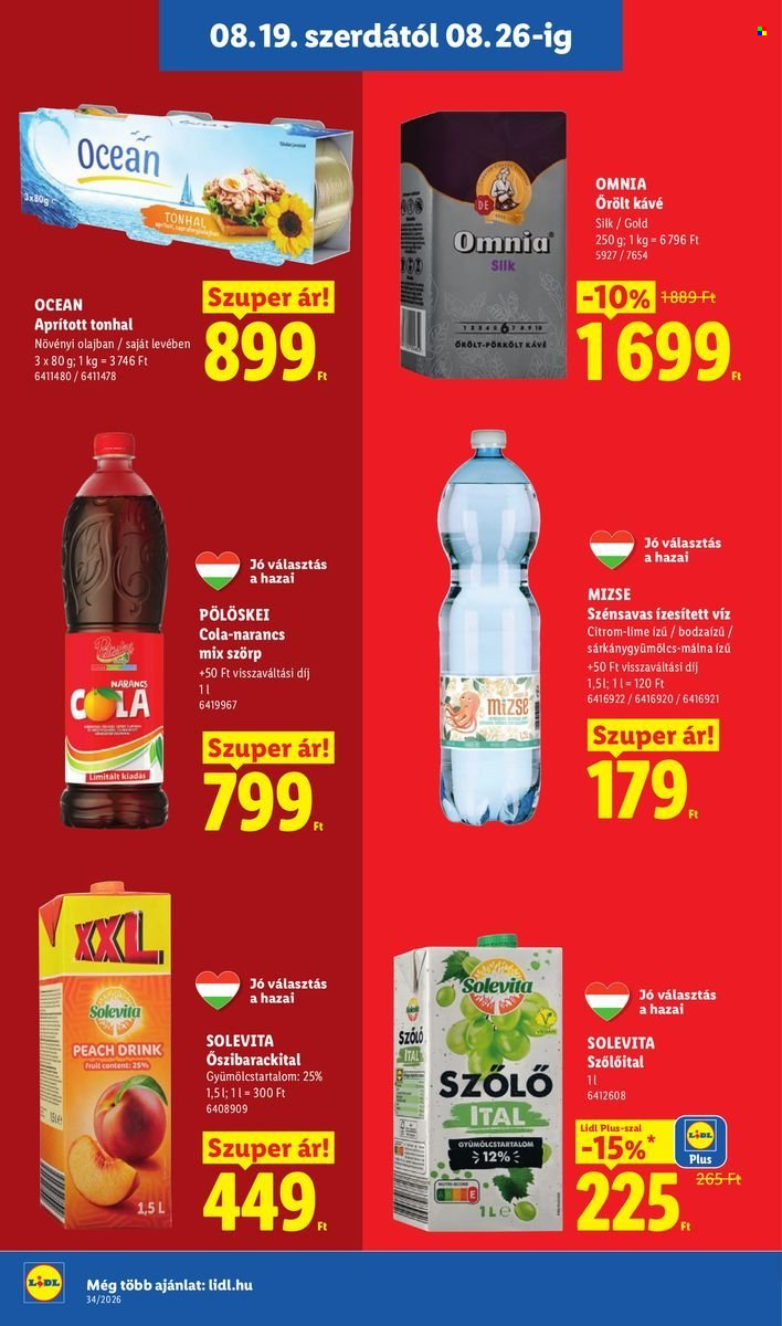 Lidl akciós újság érvényes:  - 2026.08.19 - 2026.08.26. 14. oldal Oldal 14