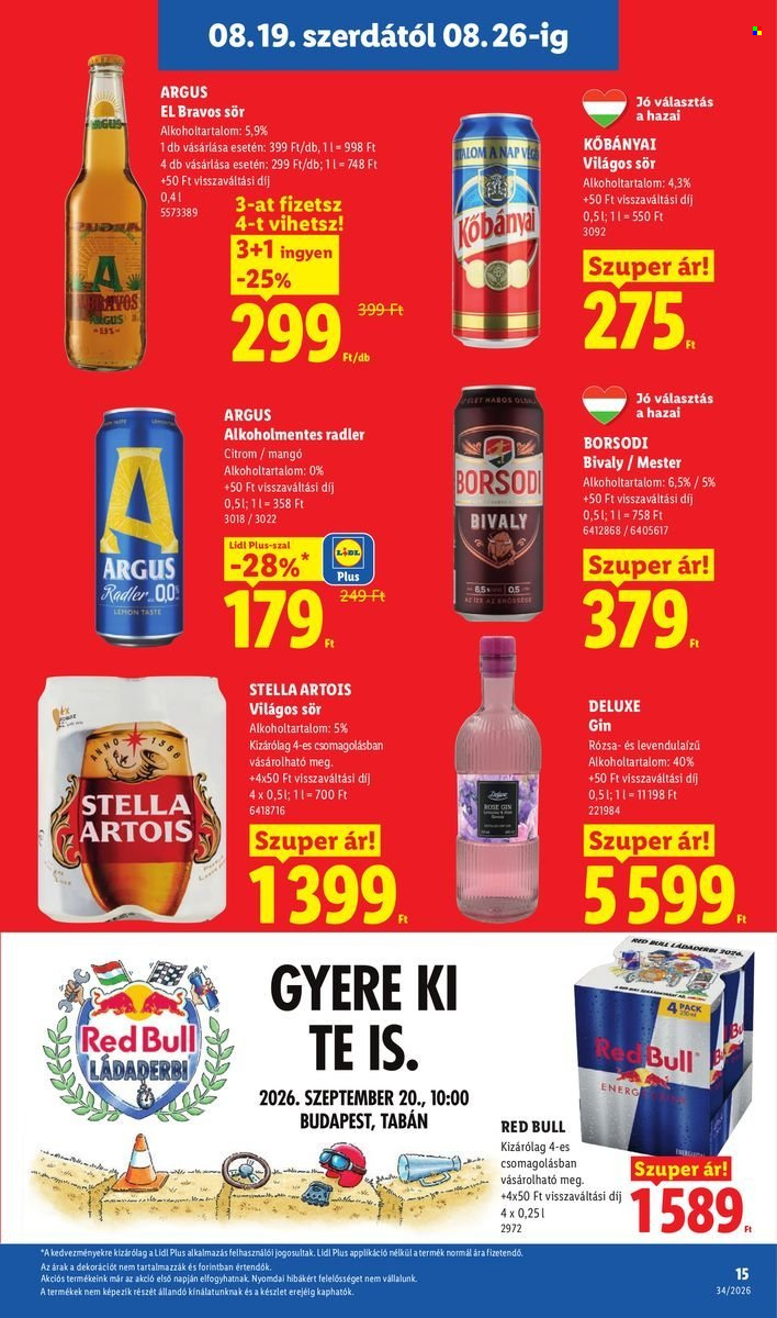 Lidl akciós újság érvényes:  - 2026.08.19 - 2026.08.26. 15. oldal Oldal 15