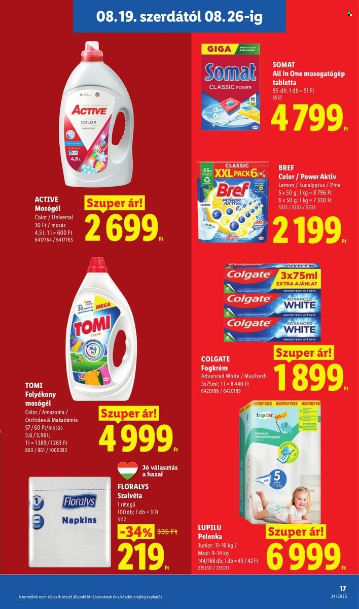 Lidl akciós újság érvényes:  - 2026.08.19 - 2026.08.26. 17. oldal Oldal 17