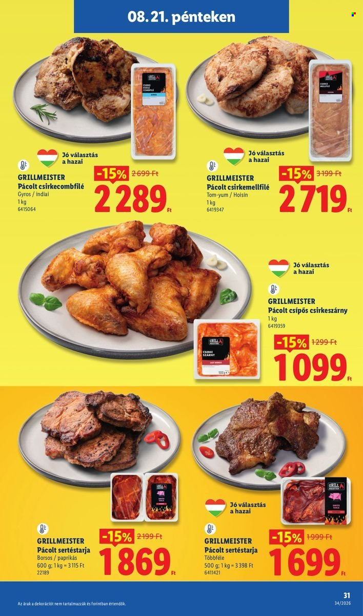 Lidl akciós újság érvényes:  - 2026.08.19 - 2026.08.26. 31. oldal Oldal 31