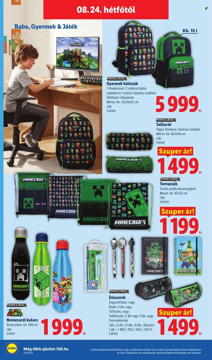 Lidl akciós újság érvényes:  - 2026.08.19 - 2026.08.26. 40. oldal Oldal 40