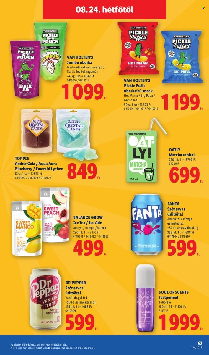 Lidl akciós újság érvényes:  - 2026.08.19 - 2026.08.26. 63. oldal Oldal 63