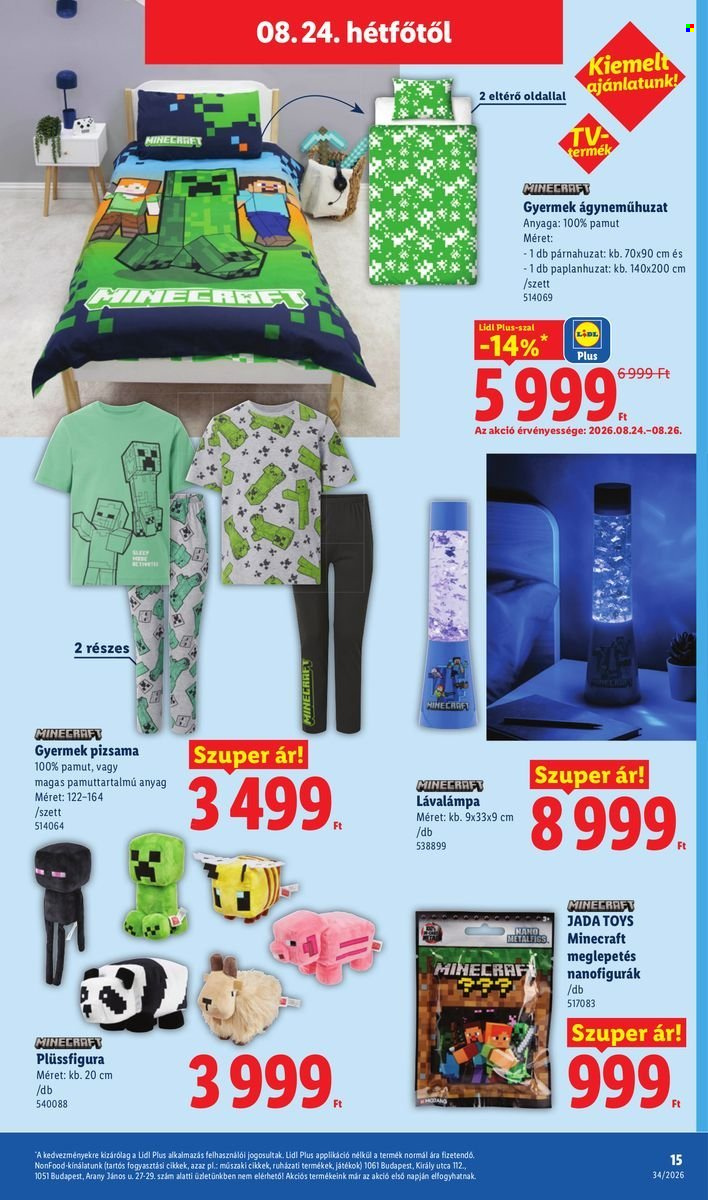 Lidl akciós újság érvényes:  - 2026.08.19 - 2026.08.26. 15. oldal Oldal 15