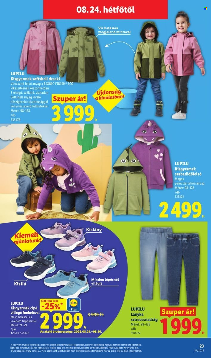 Lidl akciós újság érvényes:  - 2026.08.19 - 2026.08.26. 23. oldal Oldal 23