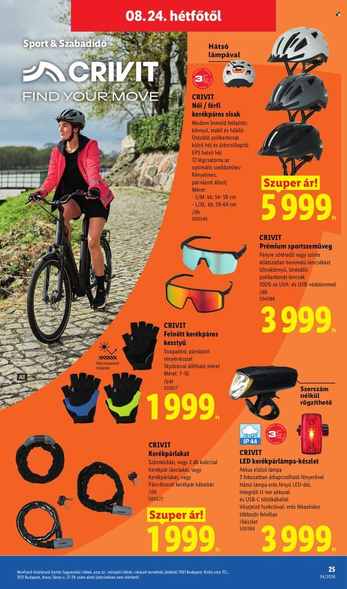 Lidl akciós újság érvényes:  - 2026.08.19 - 2026.08.26. 25. oldal Oldal 25