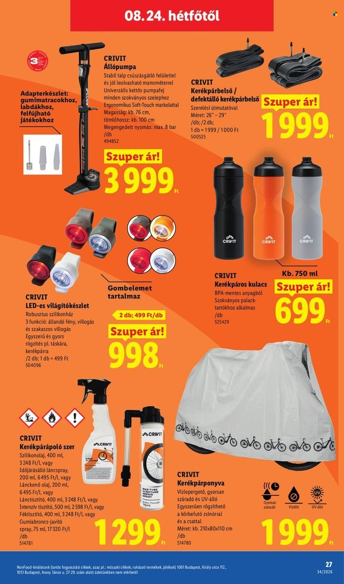 Lidl akciós újság érvényes:  - 2026.08.19 - 2026.08.26. 27. oldal Oldal 27