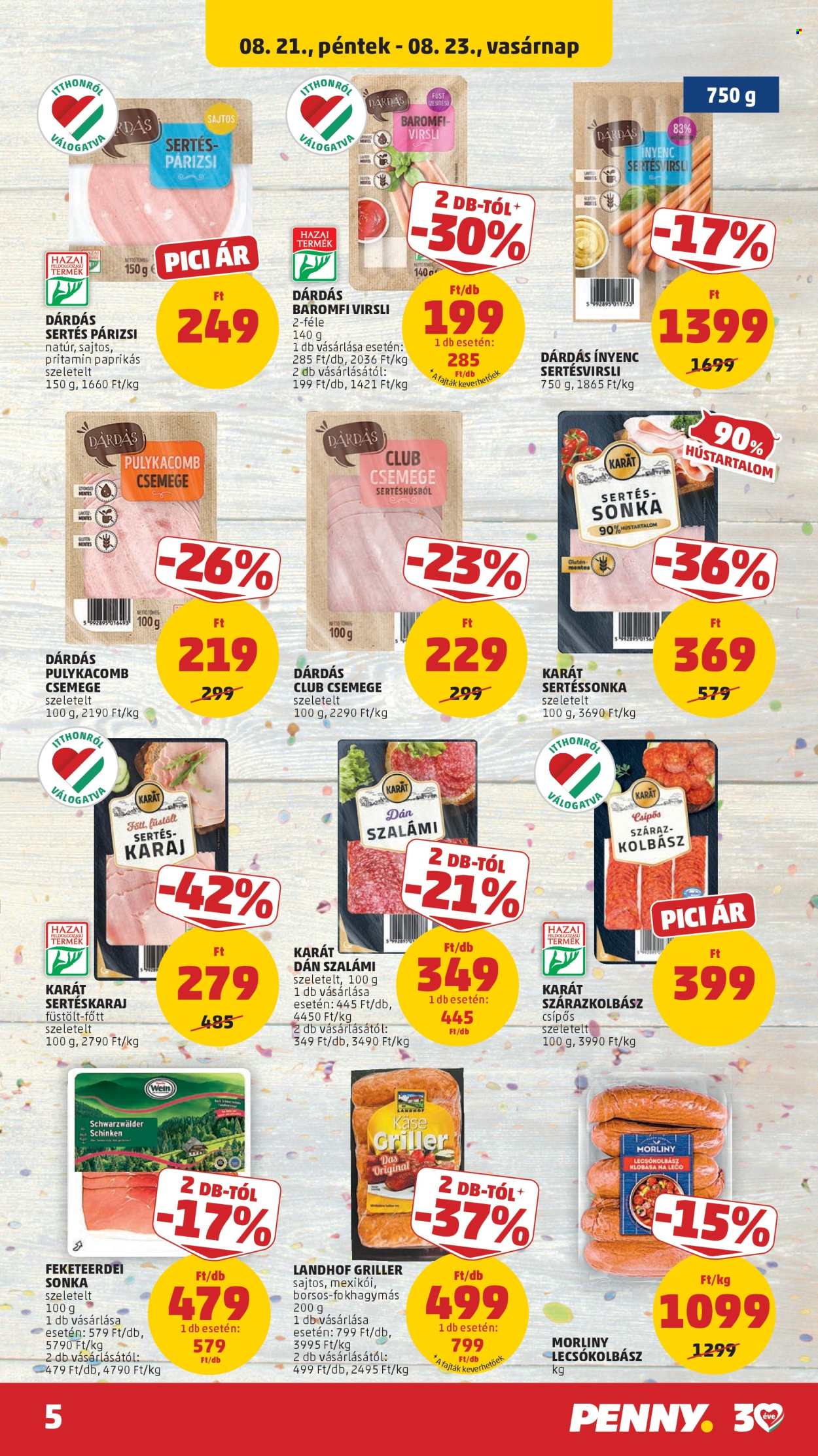 Penny Market akciós újság érvényes:  - 2026.08.21 - 2026.08.26. 7. oldal Oldal 7