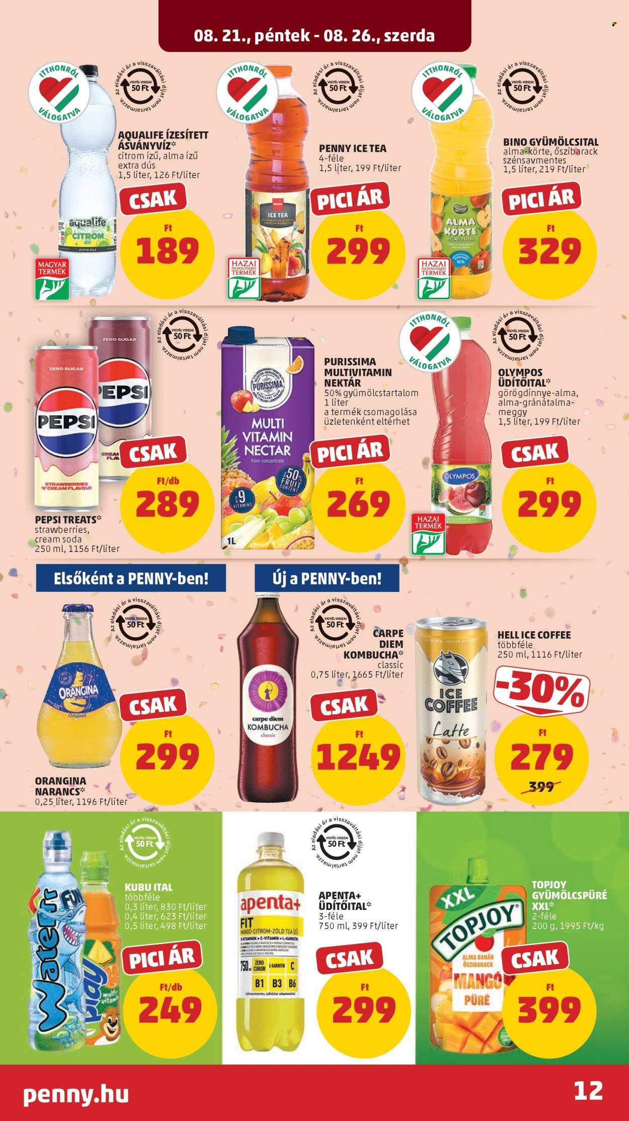 Penny Market akciós újság érvényes:  - 2026.08.21 - 2026.08.26. 16. oldal Oldal 16