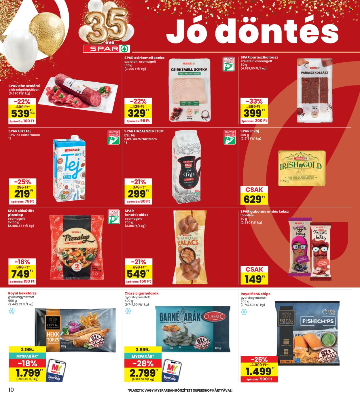 INTERSPAR akciós újság érvényes:  - 2026.08.19 - 2026.08.26. 10. oldal Oldal 10
