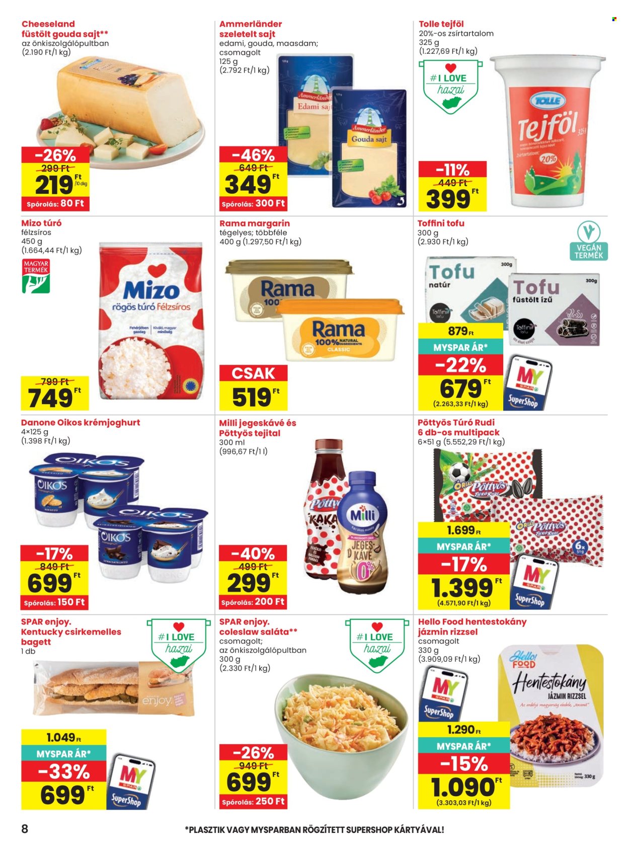 SPAR akciós újság érvényes:  - 2026.08.19 - 2026.08.26. 8. oldal Oldal 8