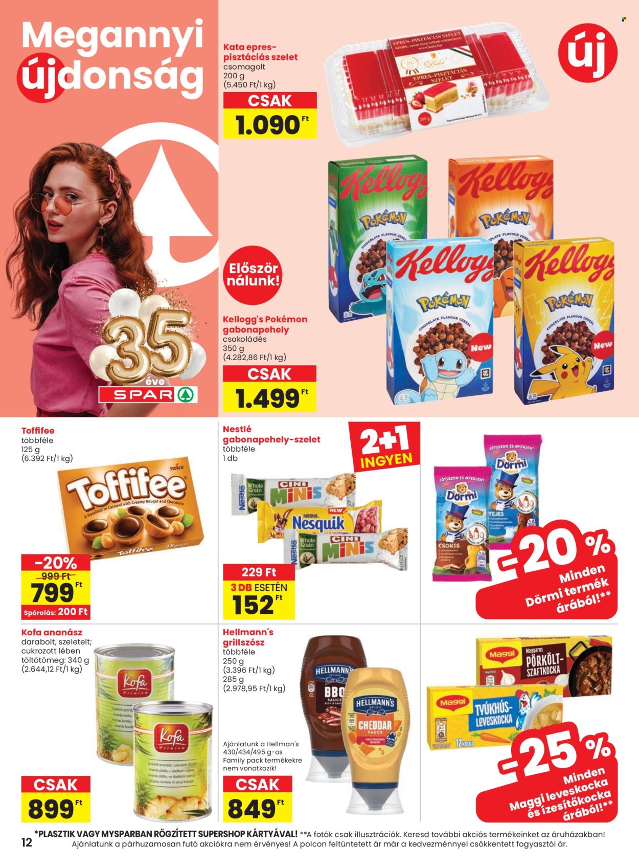 SPAR akciós újság érvényes:  - 2026.08.19 - 2026.08.26. 12. oldal Oldal 12