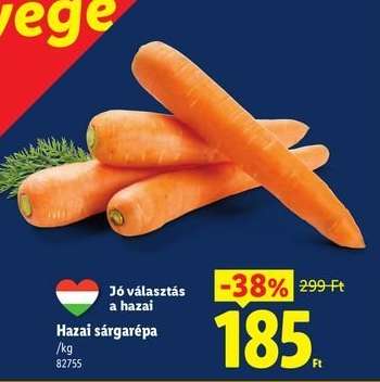 Hazai sárgarépa