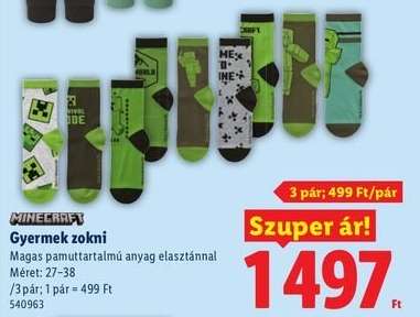 Gyermek zokni