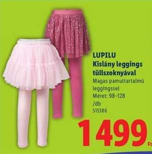 LUPILU Kisány leggings tüllszoknyával