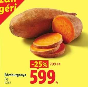 Édesburgonya