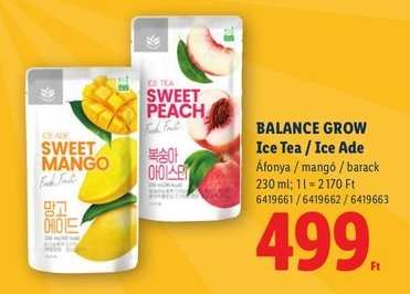 BALANCE GROW Ice Tea / Ice Ade