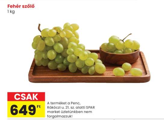 Fehér szőlő