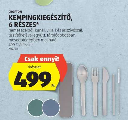 CROFTON KEMPINGKIEGÉSZÍTŐ, 6 RÉSZES