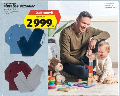 Férfi Őszi Pizsama