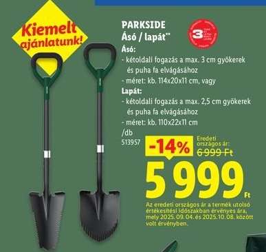 Parkside Ásó / lapát