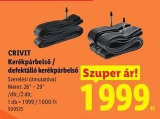 CRIVIT Kerékpárbelső / defektálló kerékpárbelső