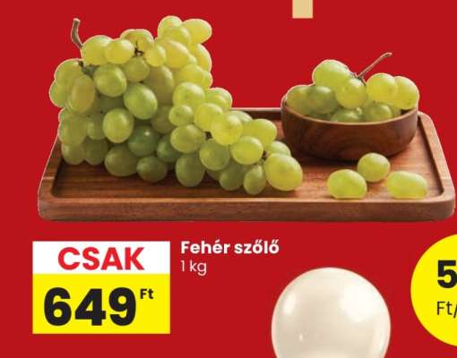 Fehér szőlő