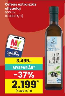 Orfeas extra szűz olívaolaj