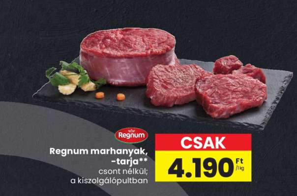 Regnum marhanyak, tarja