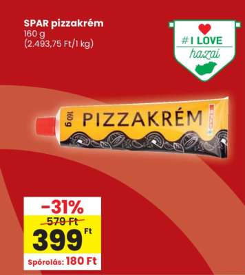 SPAR pizzakrém