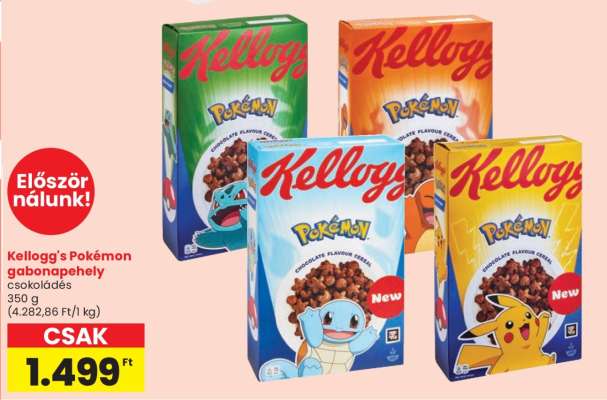 Kellogg's Pokémon gabonapehely