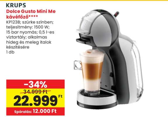 Dolce Gusto Mini Me Kávéfőző