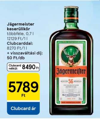 Jägermeister keserűlikőr