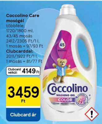 COCCOLINO CARE Mosógél