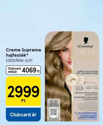 Creme Supreme hajfesték