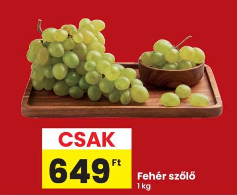 Fehér szőlő